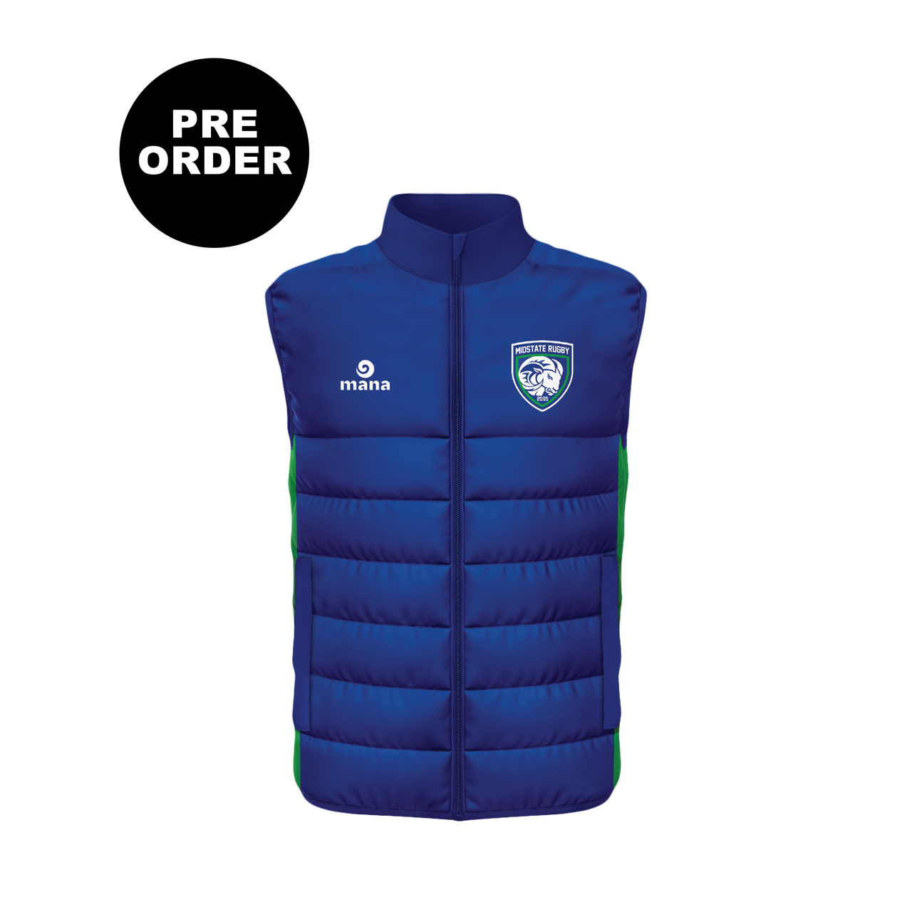 Midstate Rugby Puffer Vest