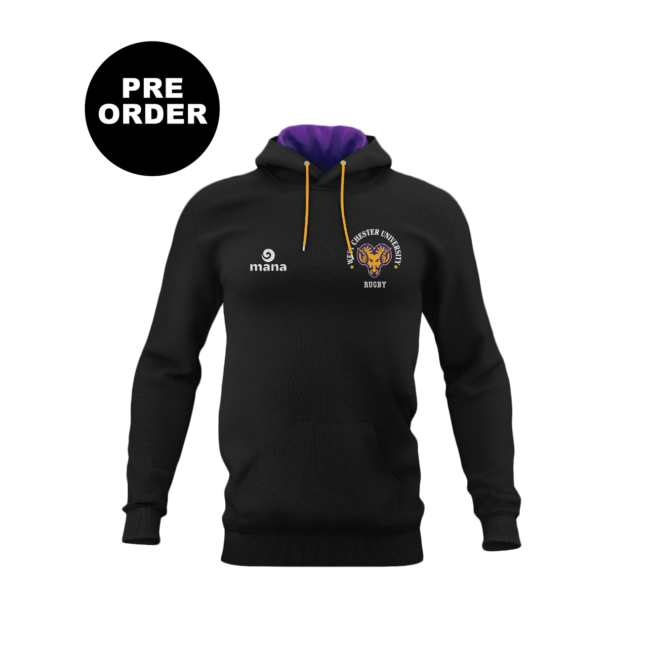 West Chester University Rugby Hoodie