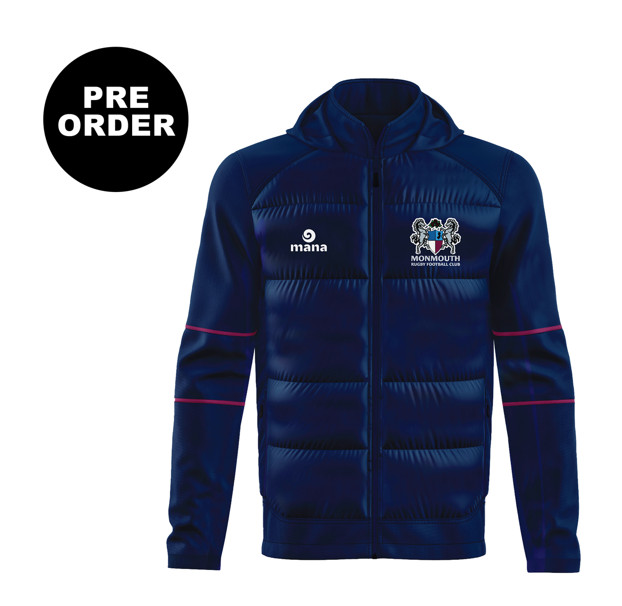 Monmouth Rugby Puffer/Soft Shell Hybrid Jacket