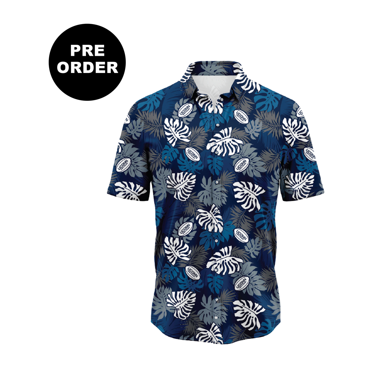 UCONN Rugby Hawaiian Shirt